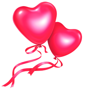 valentine balloons